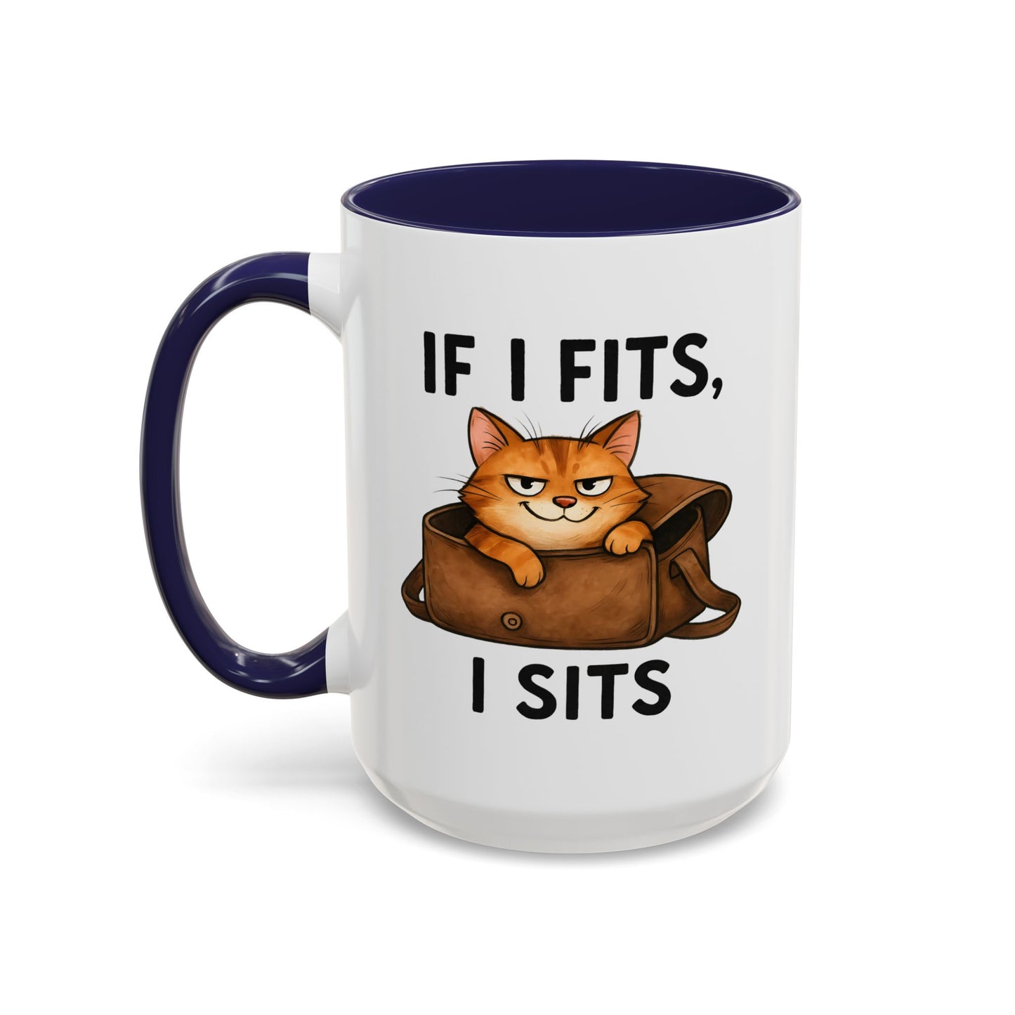 Animal Mug - If I Fits I Sits
