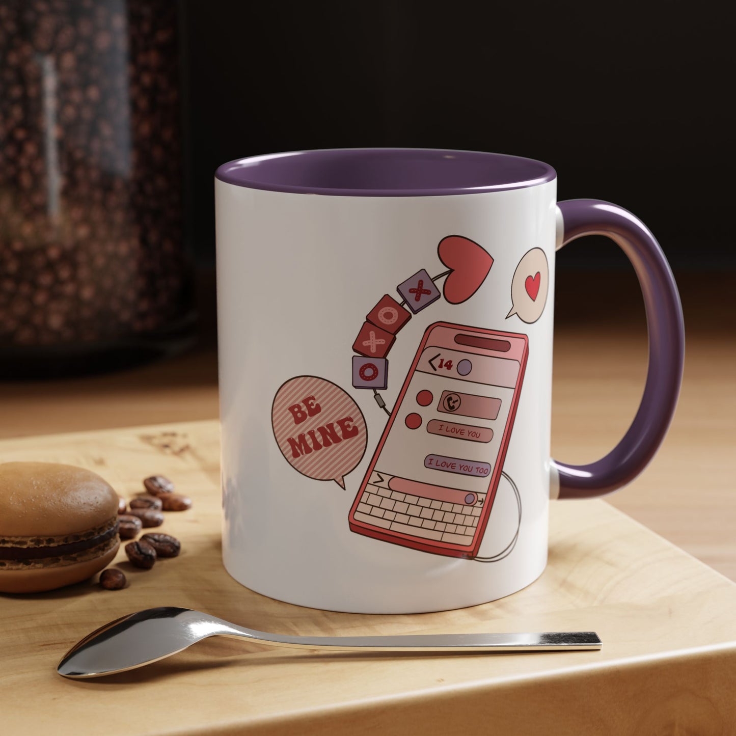 Valentine's Day Mug - Be Mine I Love You