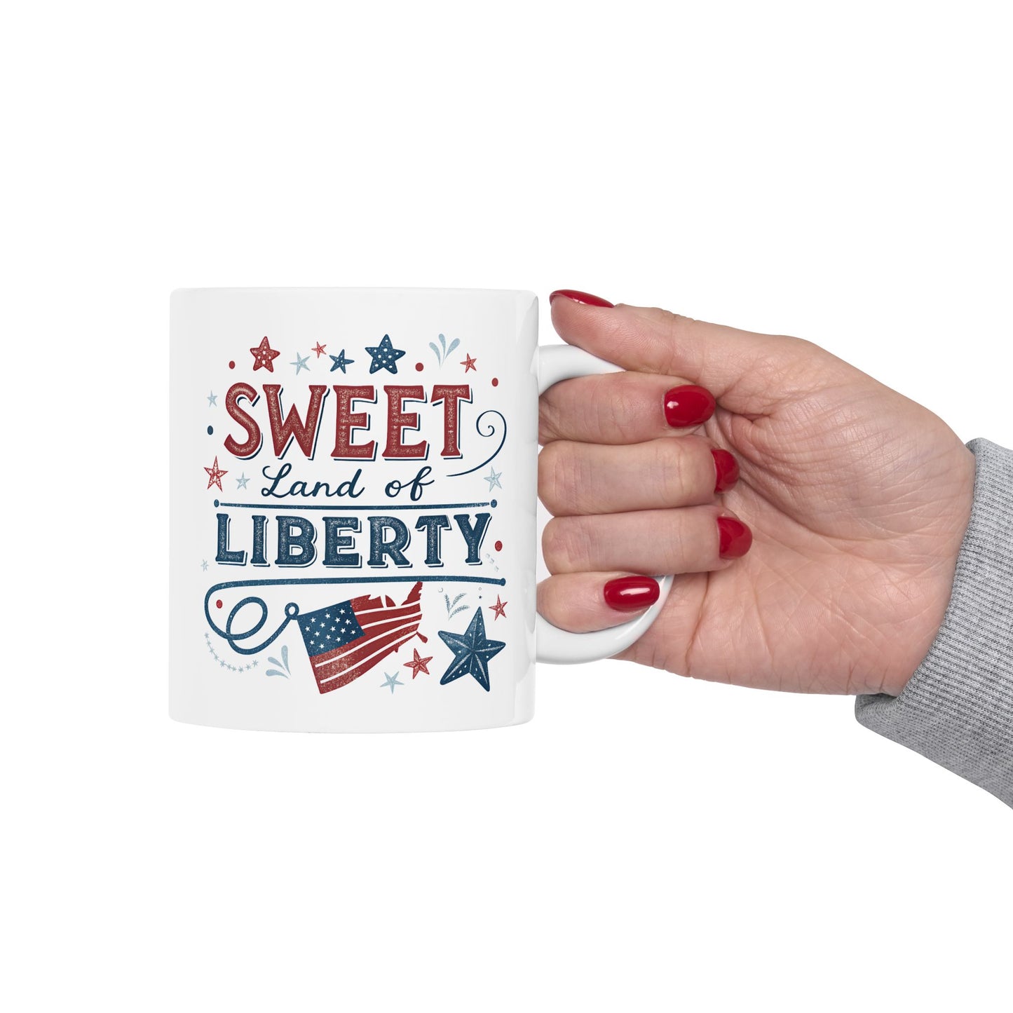 4th of July Mug - Sweet Land of Liberty