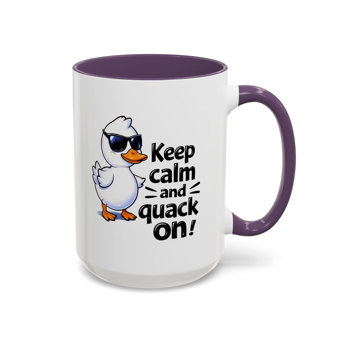 Wellness Mug - Keep Calm And Quack On