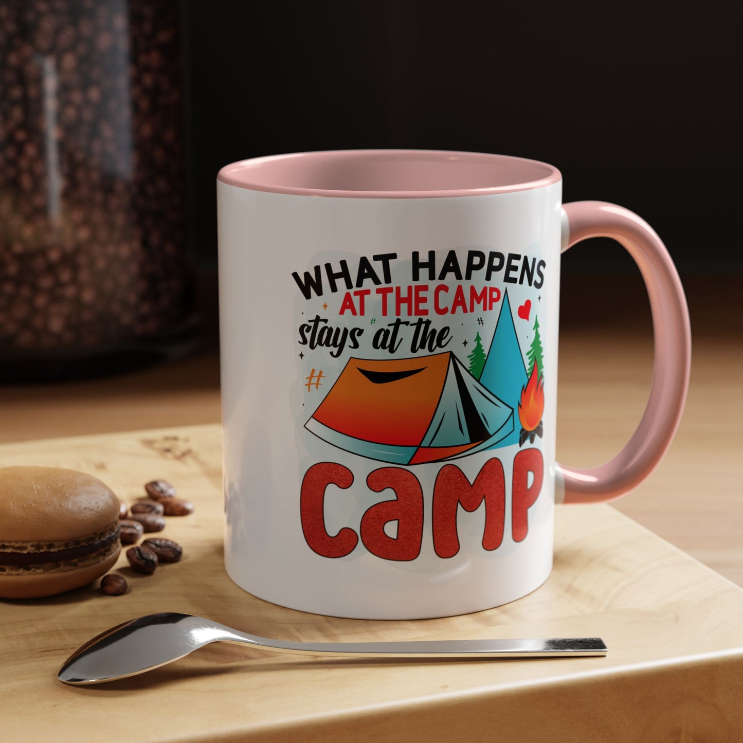 Adventure Mug - What Happens At The Camp