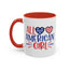 4th of July Mug - All American Girl