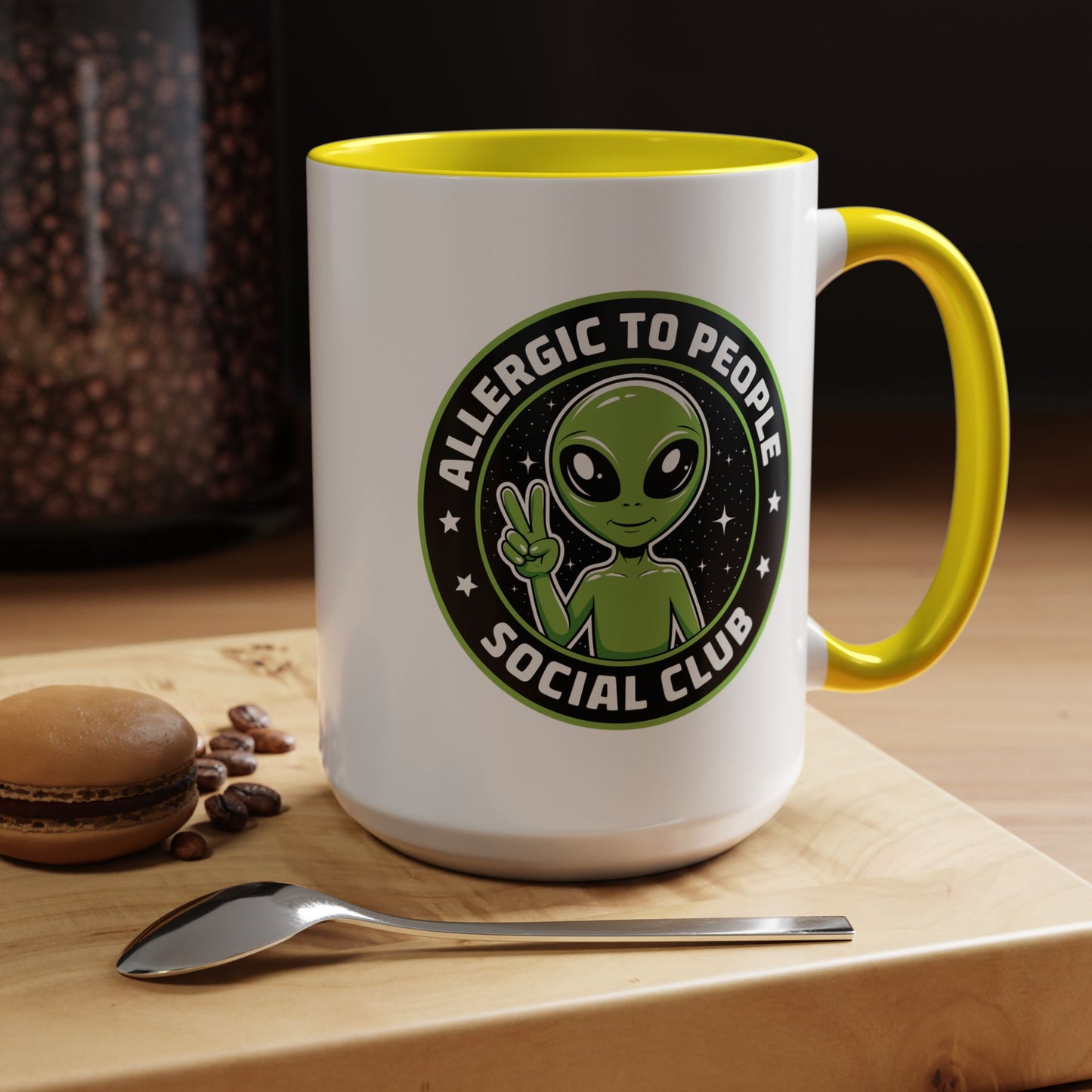 Alien Mug - Allergic To People