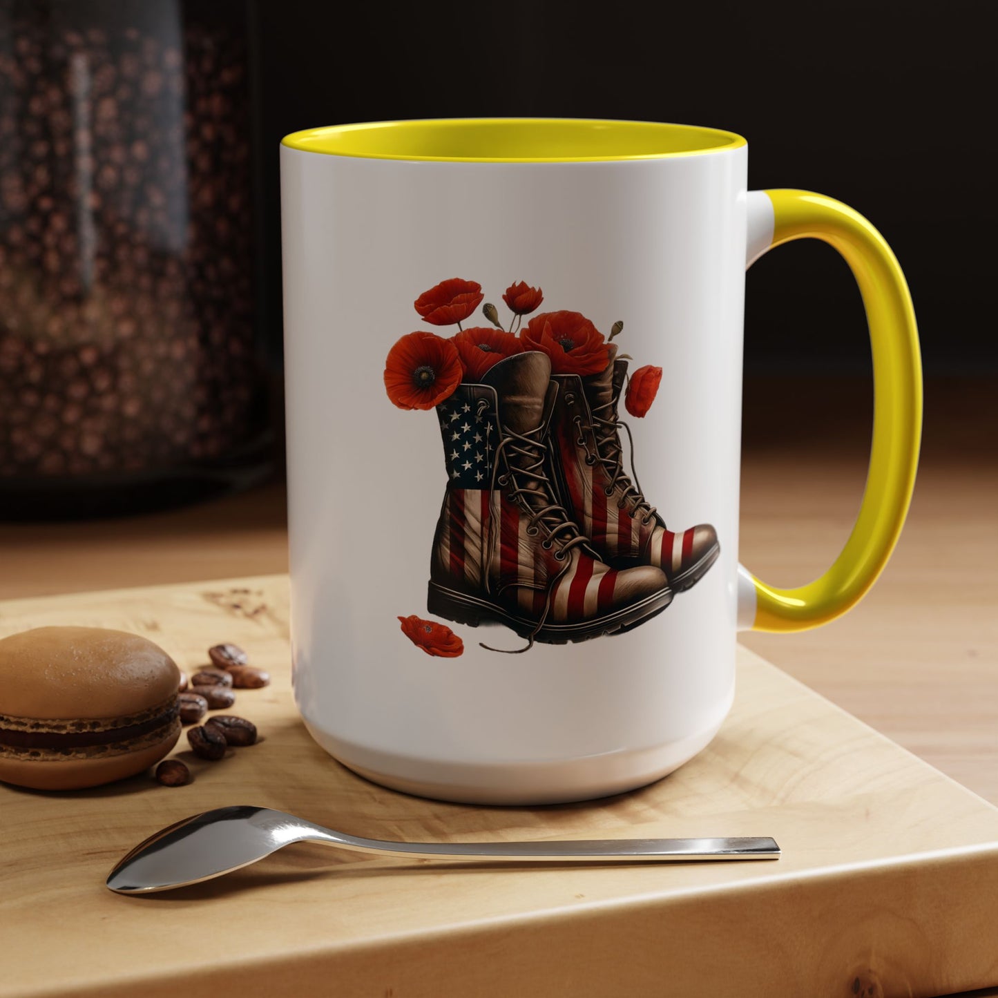4th of July Mug - Fallen Soldier Boots