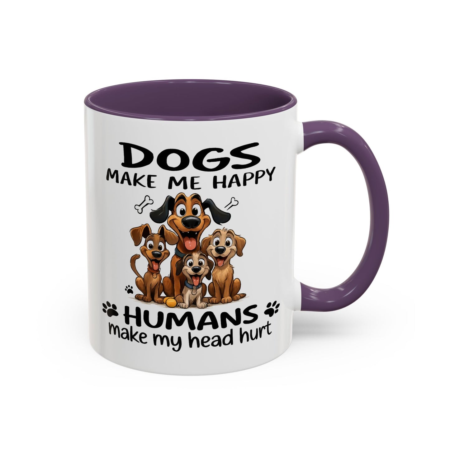 Animal Mug - Dogs Make Me Happy