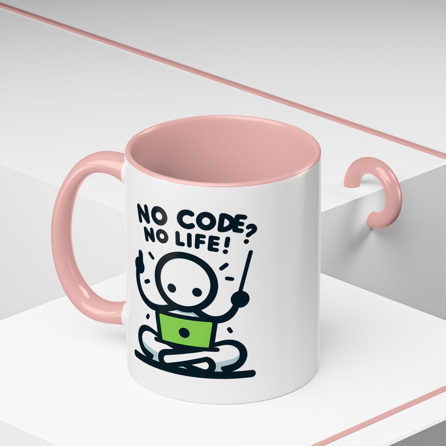 Humor Mug - No Code No Life