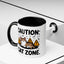 Animal Mug - Caution: Cat Zone