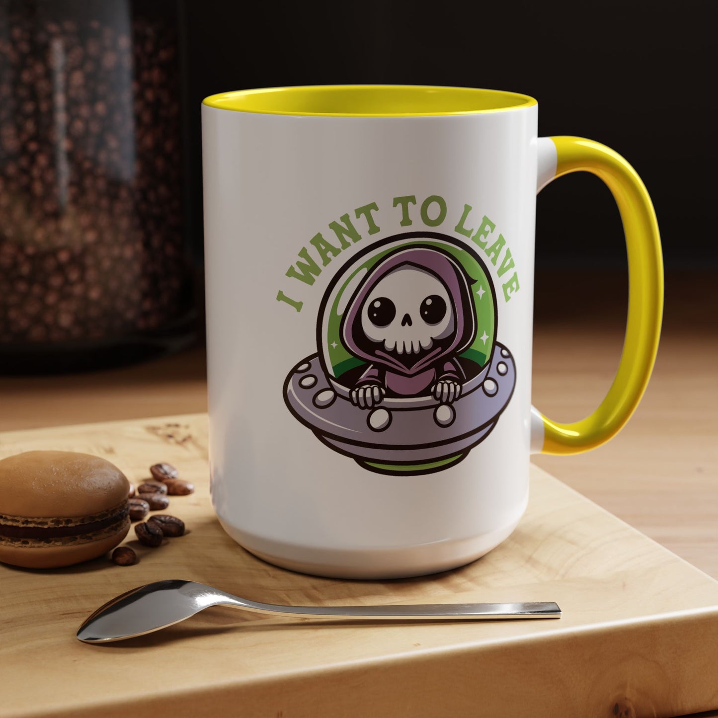 Alien Mug - I Want To Leave