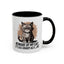 Humor Mug - Beware of My Cat