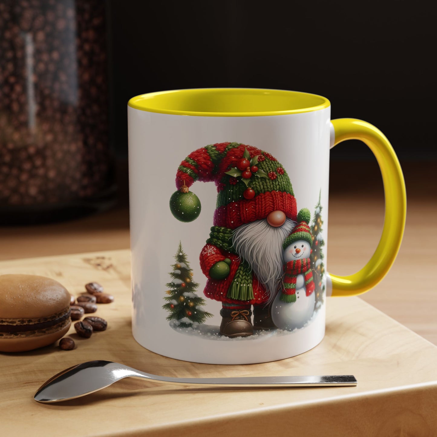 Christmas Mug - Gnome and Snowman