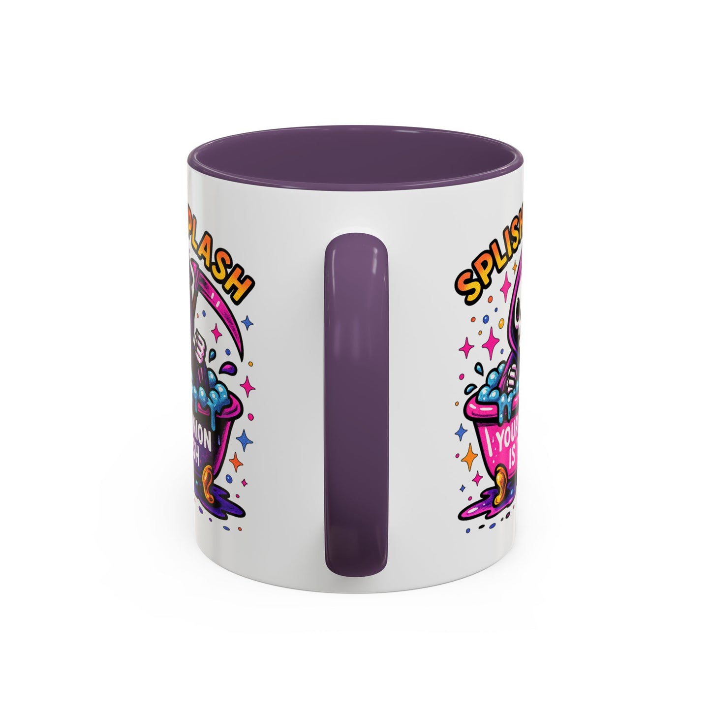 Humor Mug - Splish Splash Your Opinion is Trash