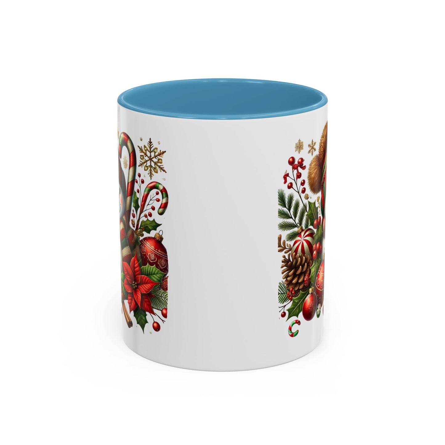 Christmas Mug - Red and Green Snowman 2