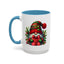 Christmas Mug - Gnome with Wrapped Present