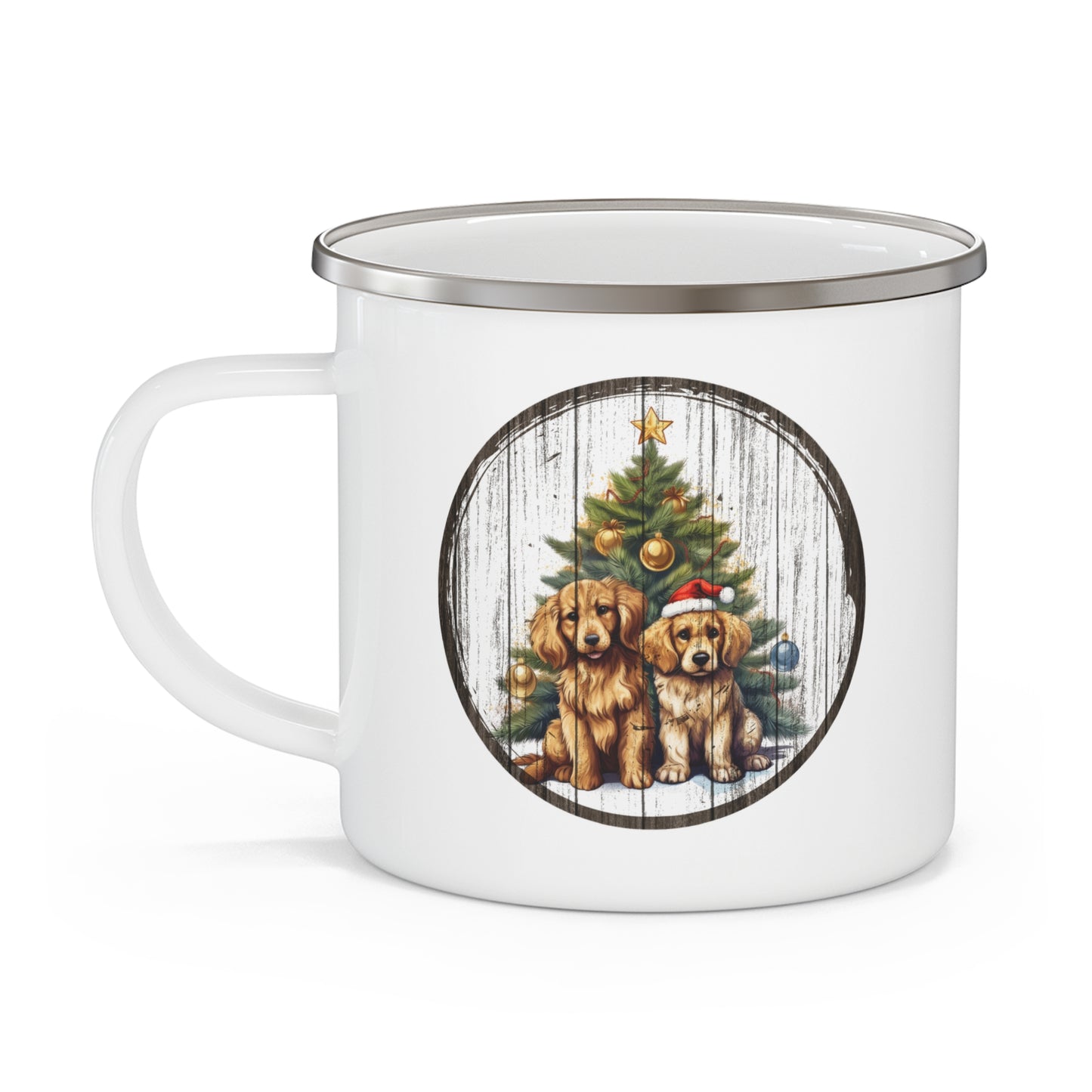 Christmas Mug - Christmas Tree Dogs