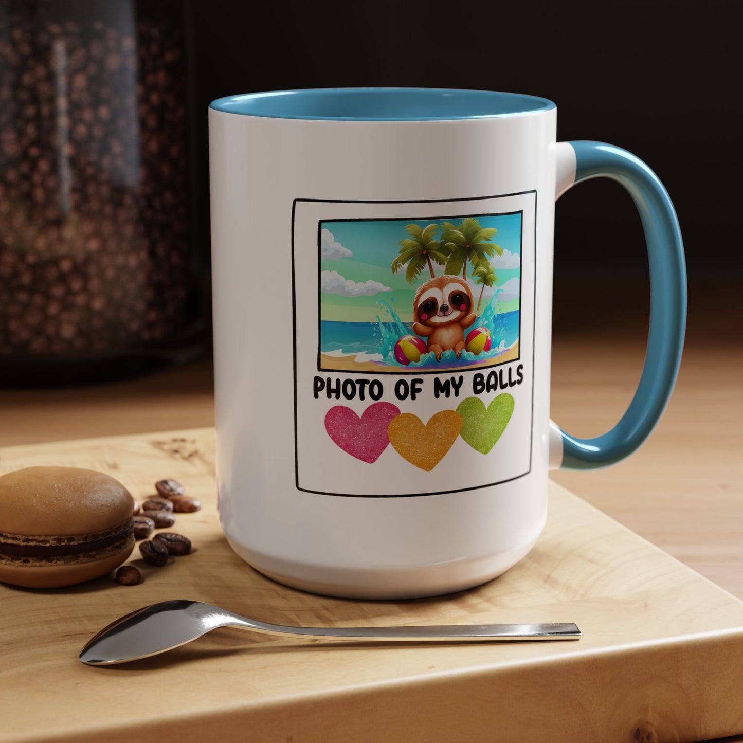 Adult Mug - Photo of My Balls