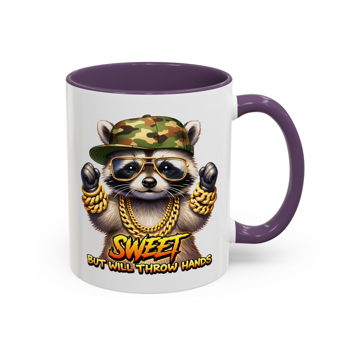 Humor Mug - Sweet But Will Throw Hands