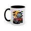Halloween Mug - Driving Vampire