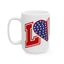 4th of July Mug - Varsity USA Love