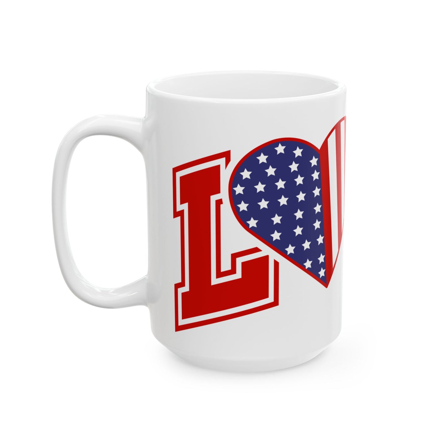4th of July Mug - Varsity USA Love