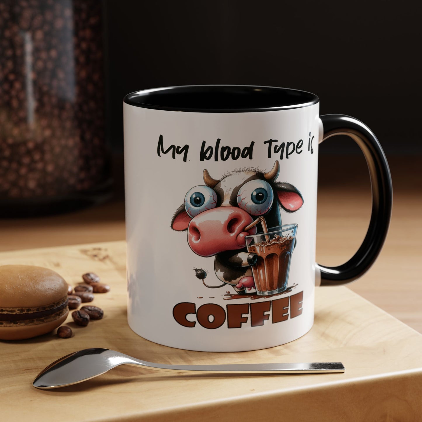 Humor Mug - My Blood Type is Coffee