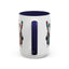 4th of July Mug - Skeleton with American Flag