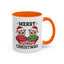 Christmas Mug - Merry Christmas Black Text Owls