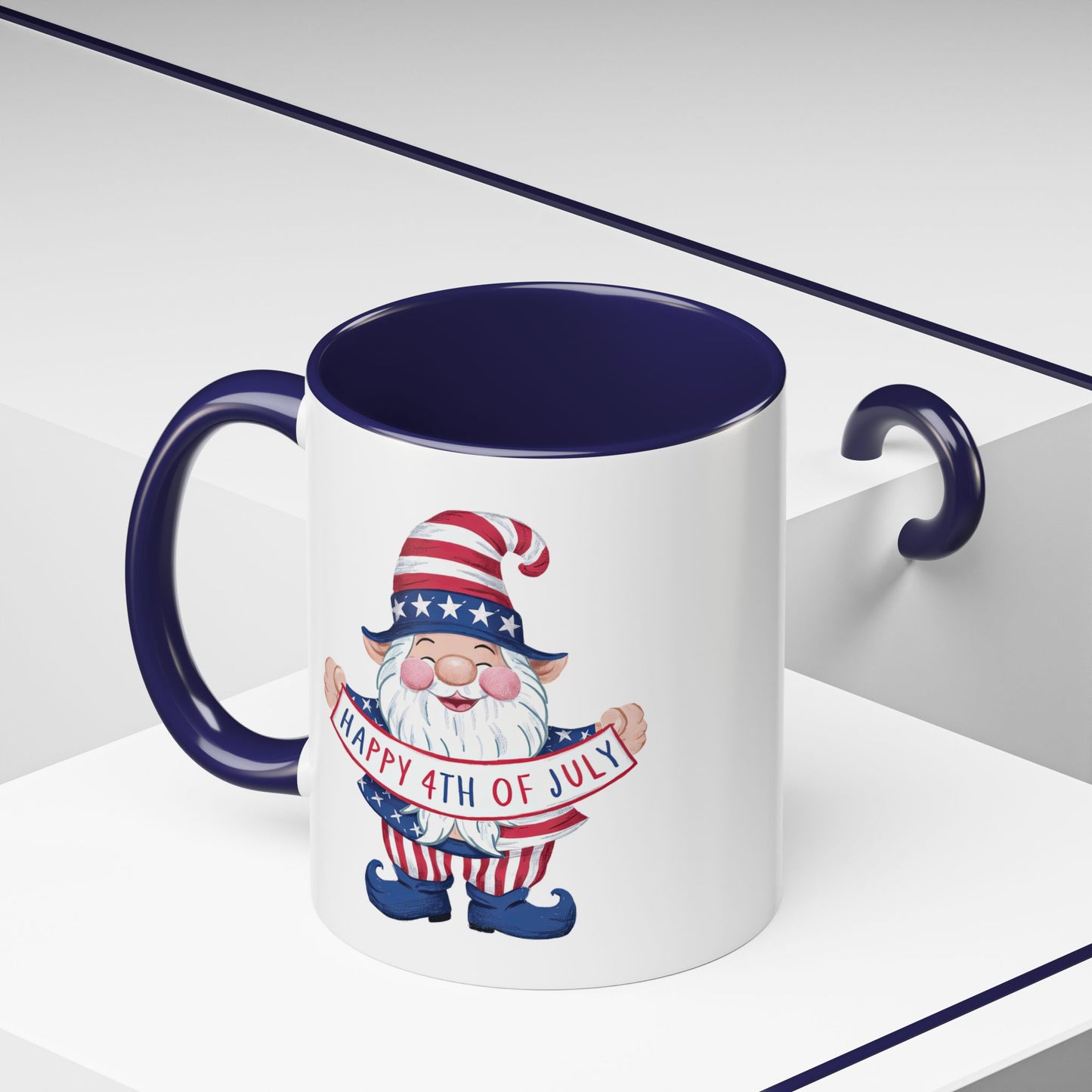 4th of July Mug - American Gnome 13