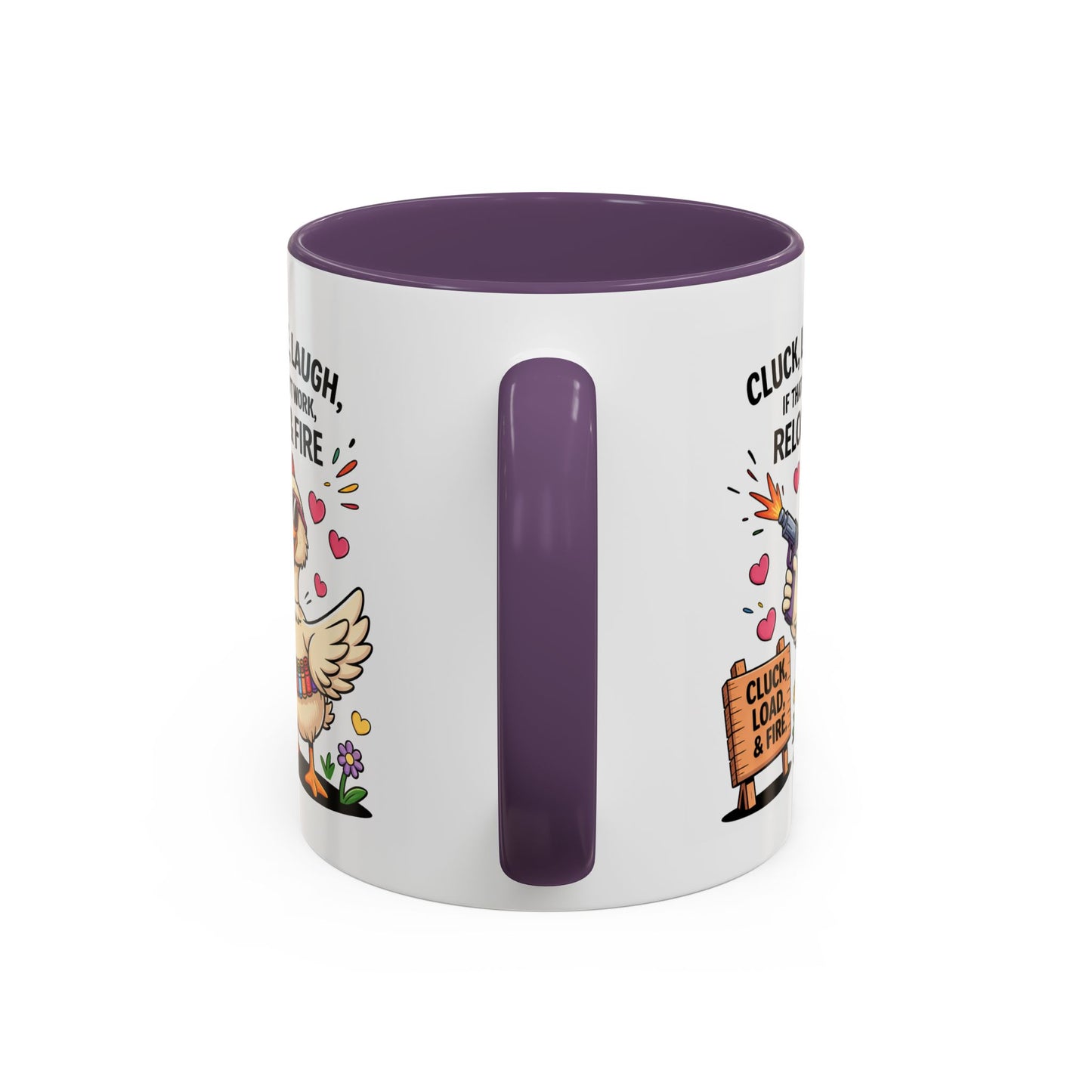 Adult Mug - Cluck Love Laugh