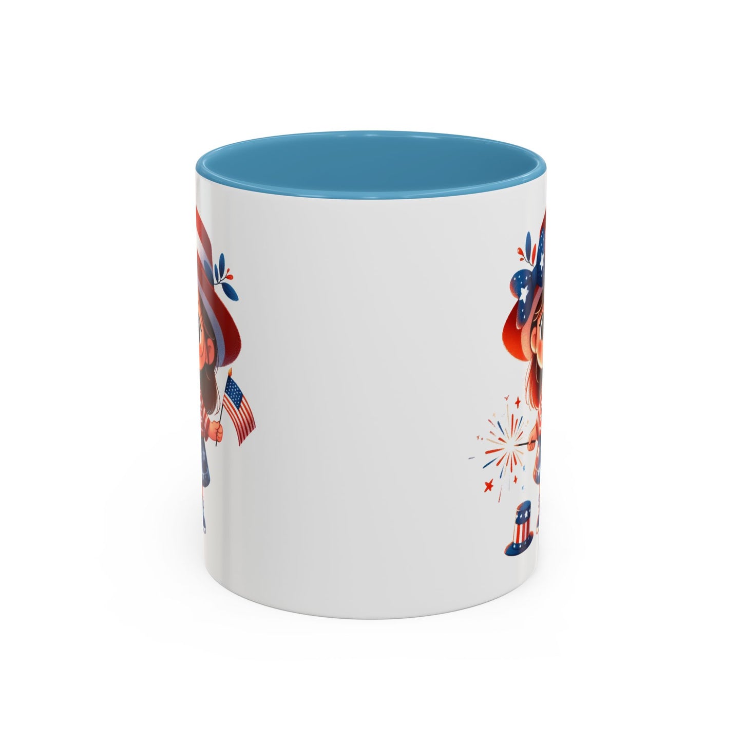 4th of July - American Girl Flag
