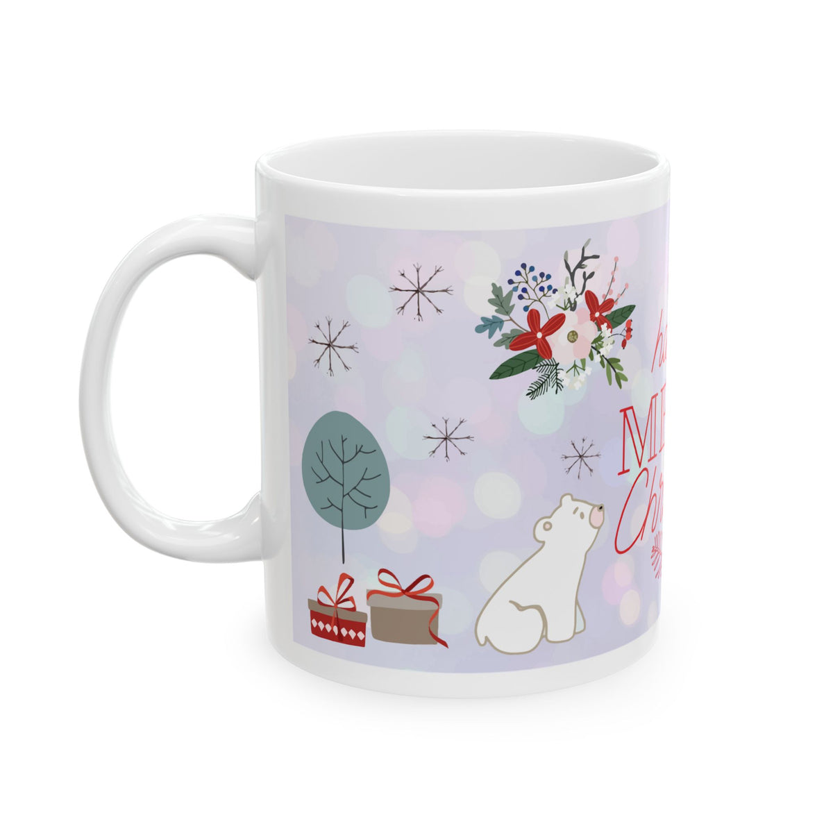Chistmas Mug - Have a Merry Christmas Polar Bear Wrap