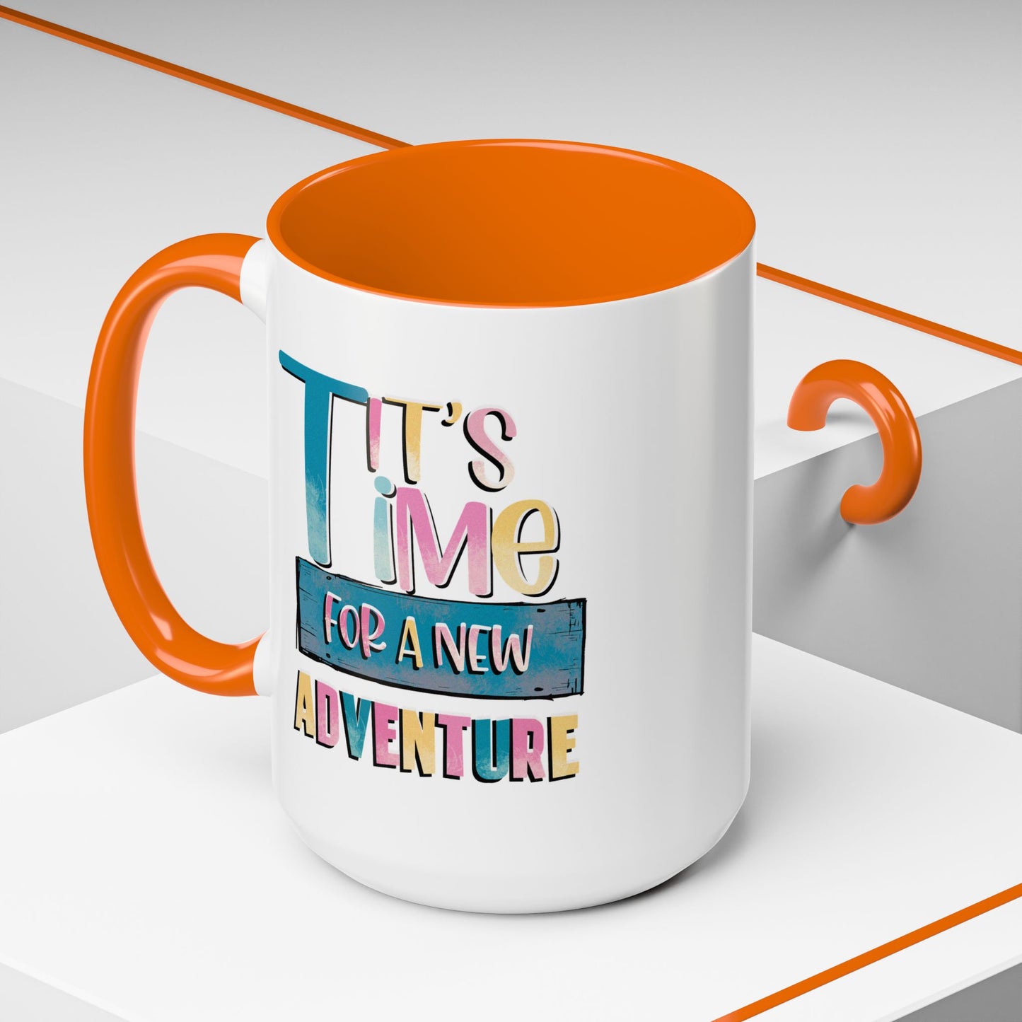 Adventure Mug - It's Time For A New Adventure