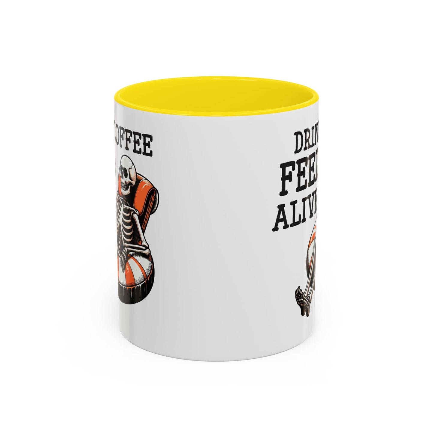 Humor Mug - Drink Coffee Feel Alive