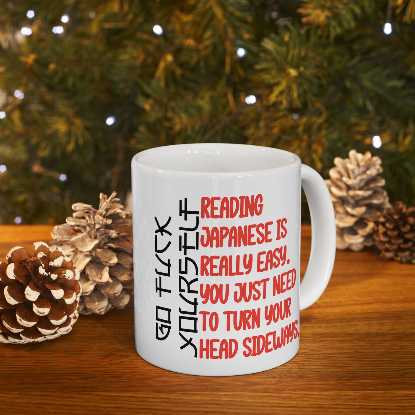 Adult Mug - Reading Japanese Is Really Easy