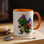 4th of July Mug - T Rex Dinosaur USA Flag