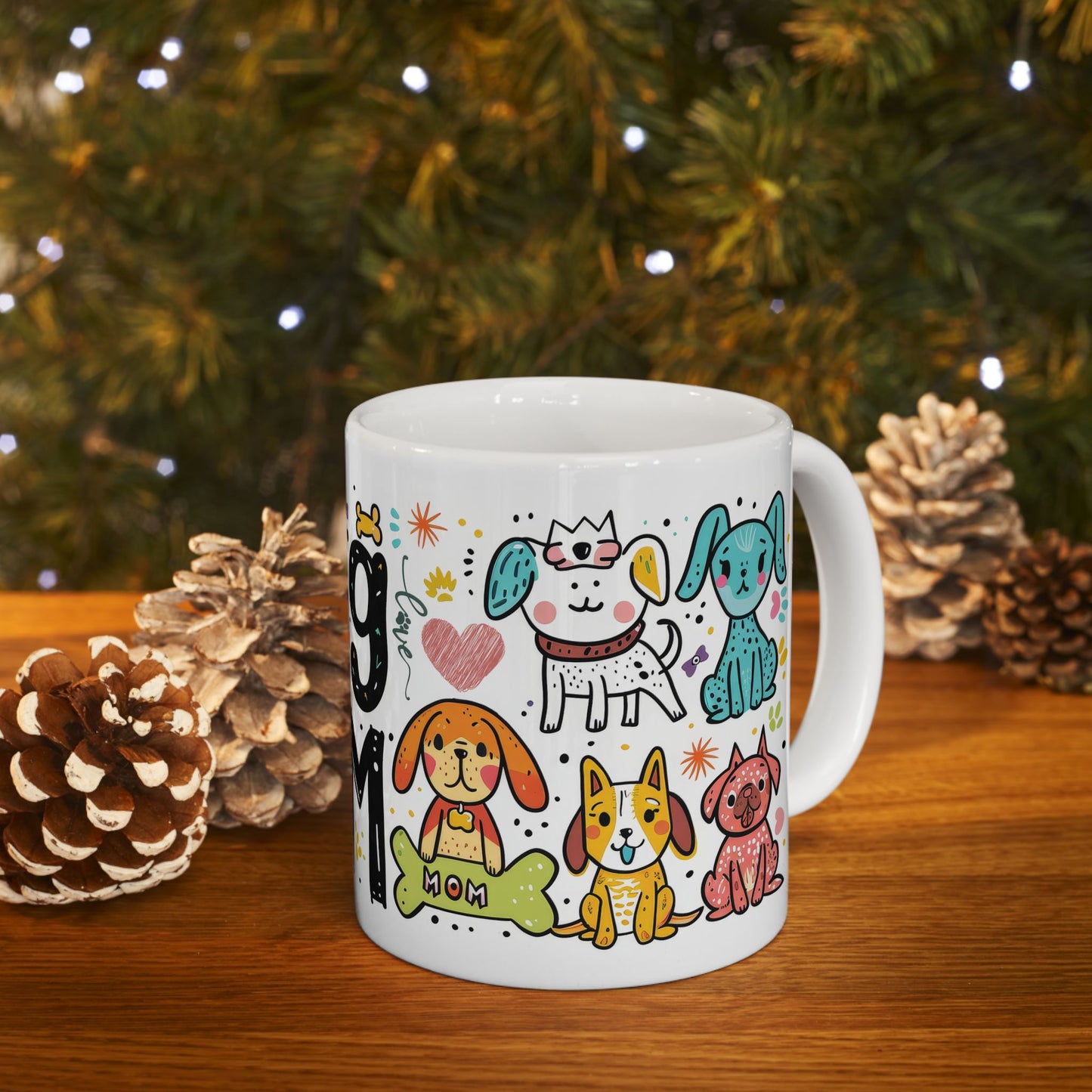 Animal Mug - Dog Mom Wrap 1