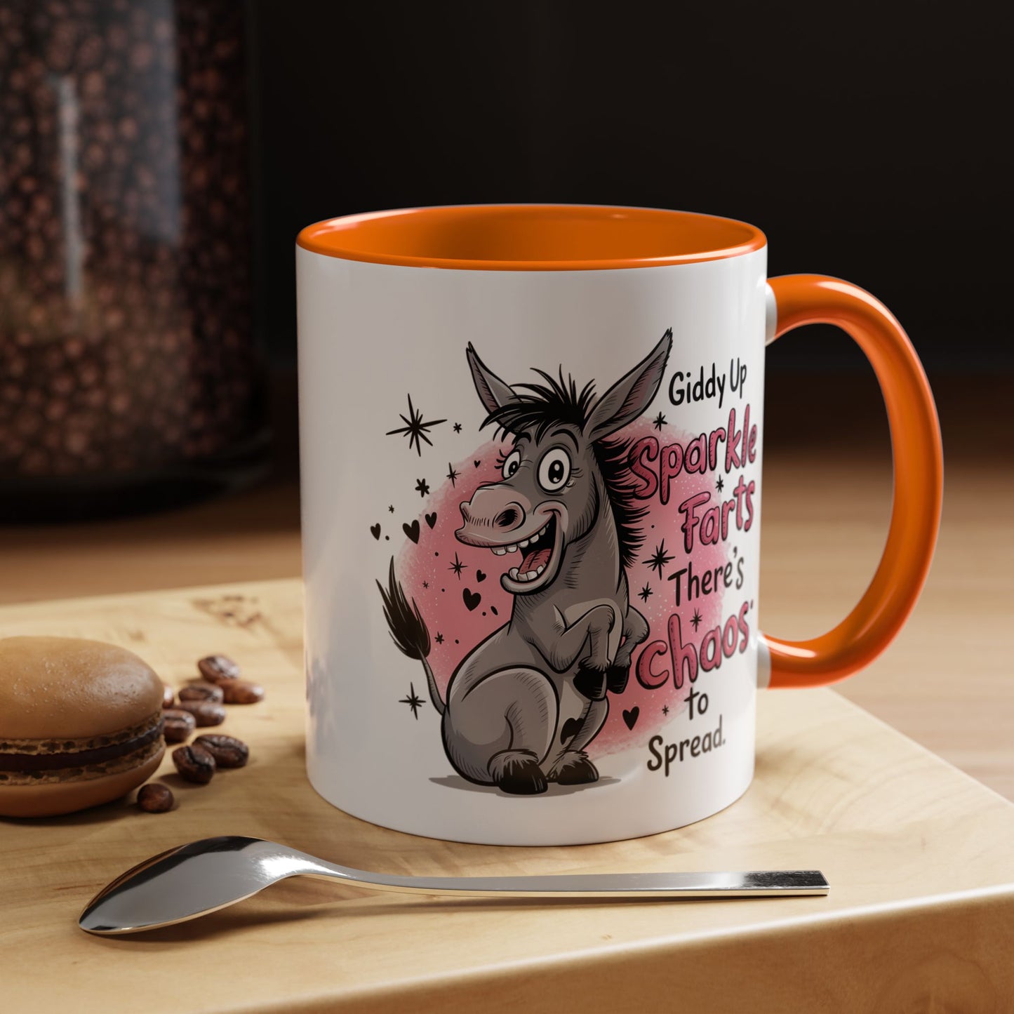 Humor Mug - Giddy Up Sparkle Farts