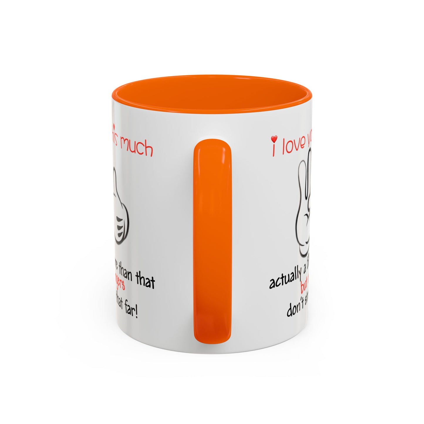 Adult Mug - I Love You This Much