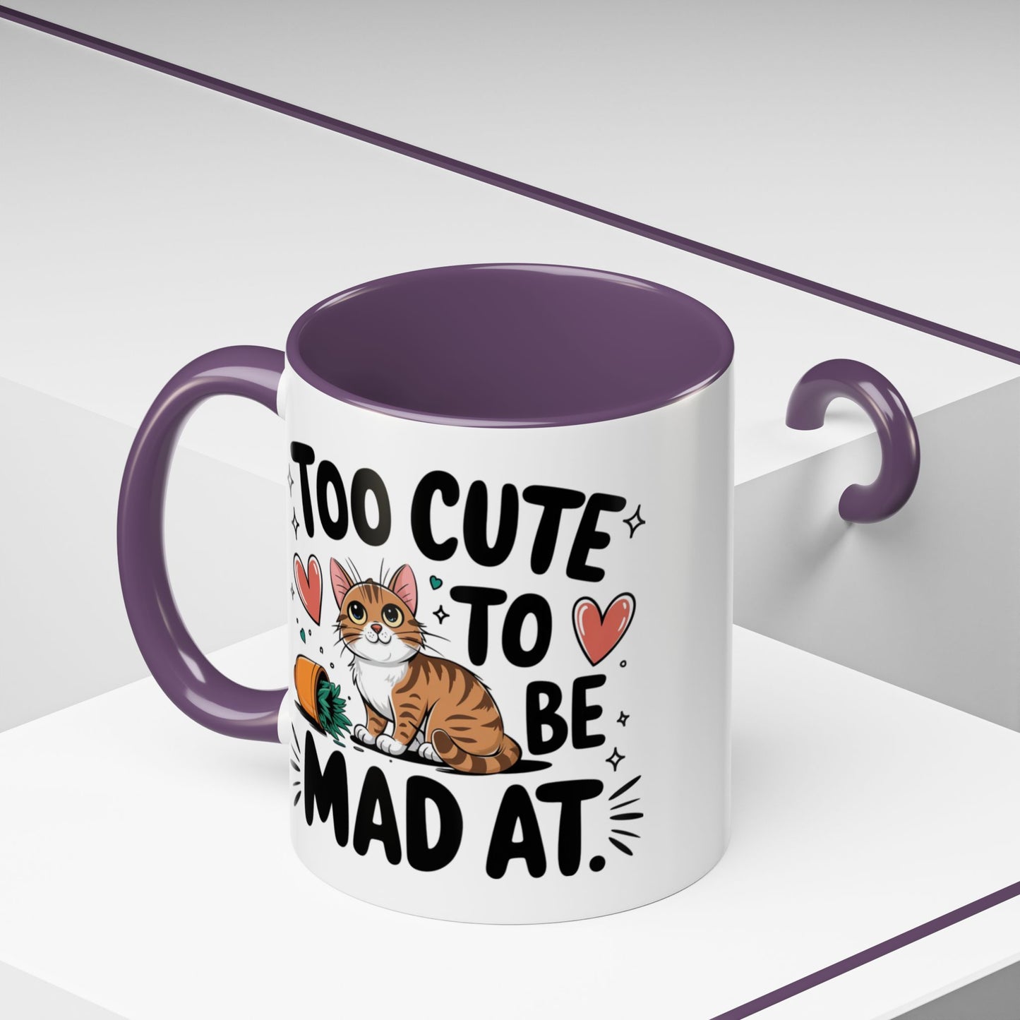 Animal Mug - Too Cute To Be Mad At
