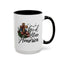 4th of July Mug - God Bless America Cross Flag