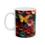 Artistic Mug - Colorful Butterflies 5