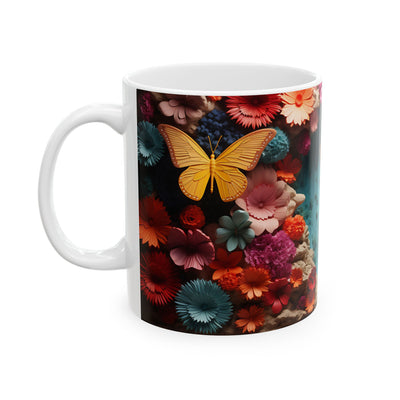 Artistic Mug - Colorful Butterflies 5