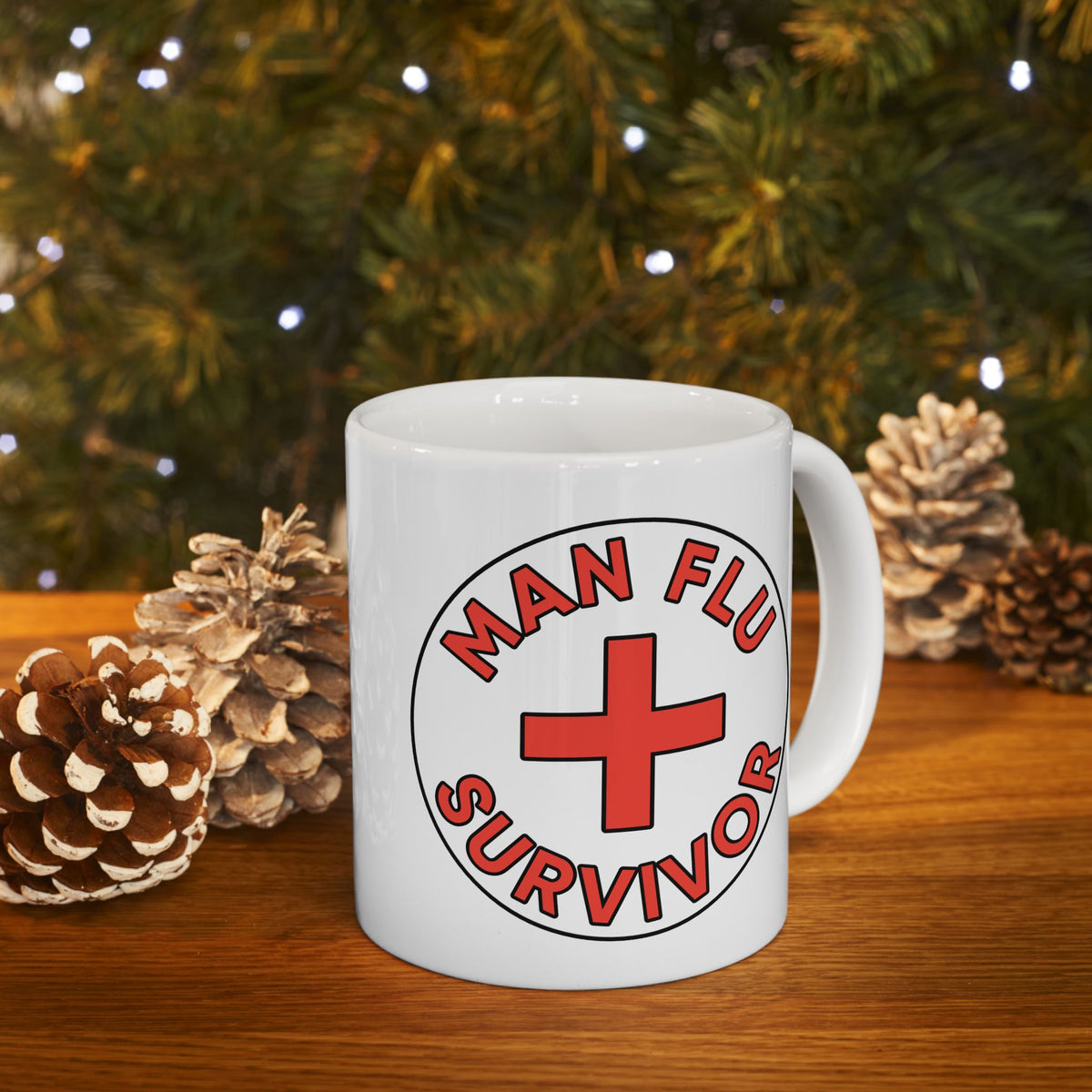 Humor Mug - Man Flu Survivor