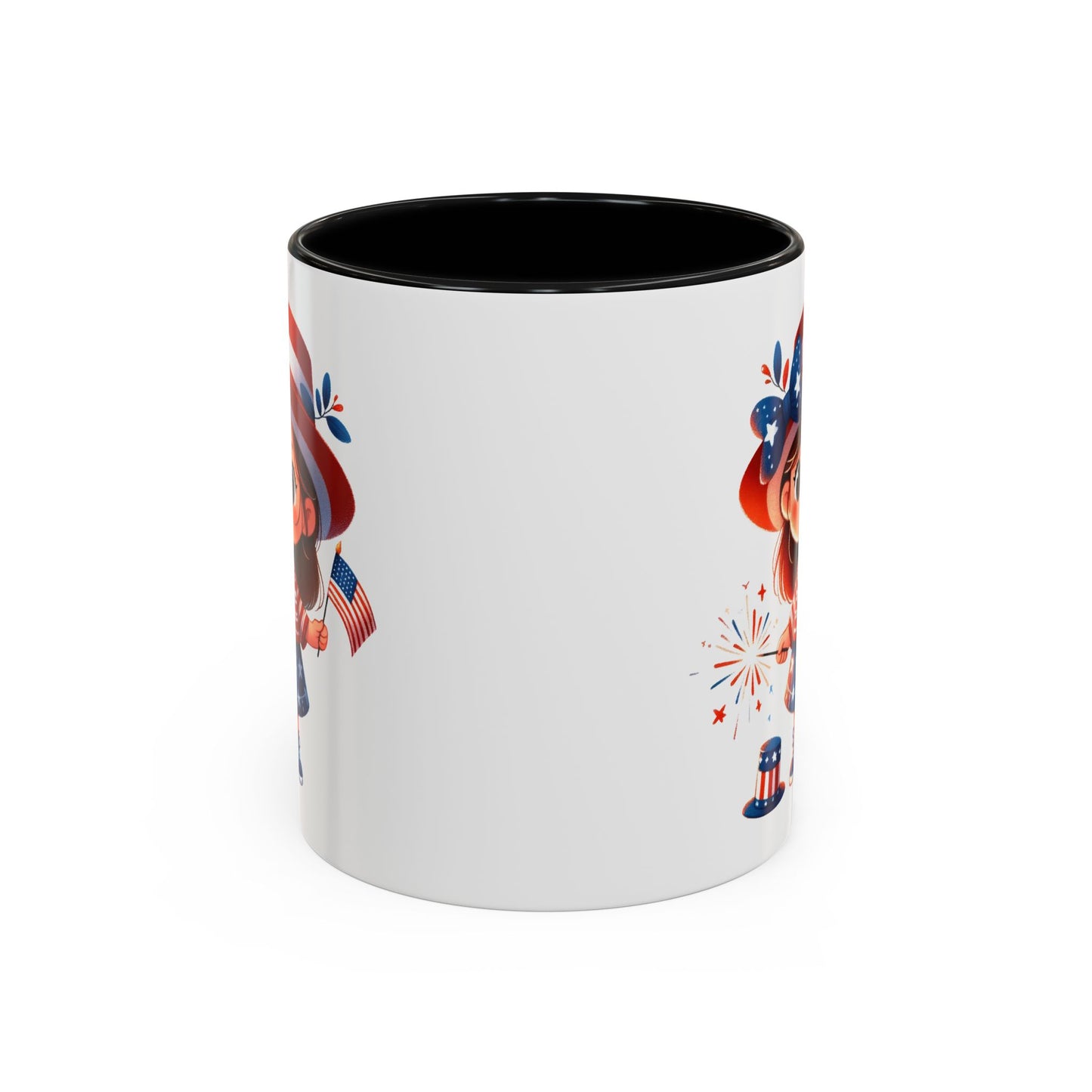 4th of July - American Girl Flag