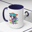 Alien Mug - Multicoloured Cow