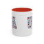 4th of July Mug - USA EST 1776 Floral