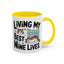 Animal Mug - Living My Best Nine Lives