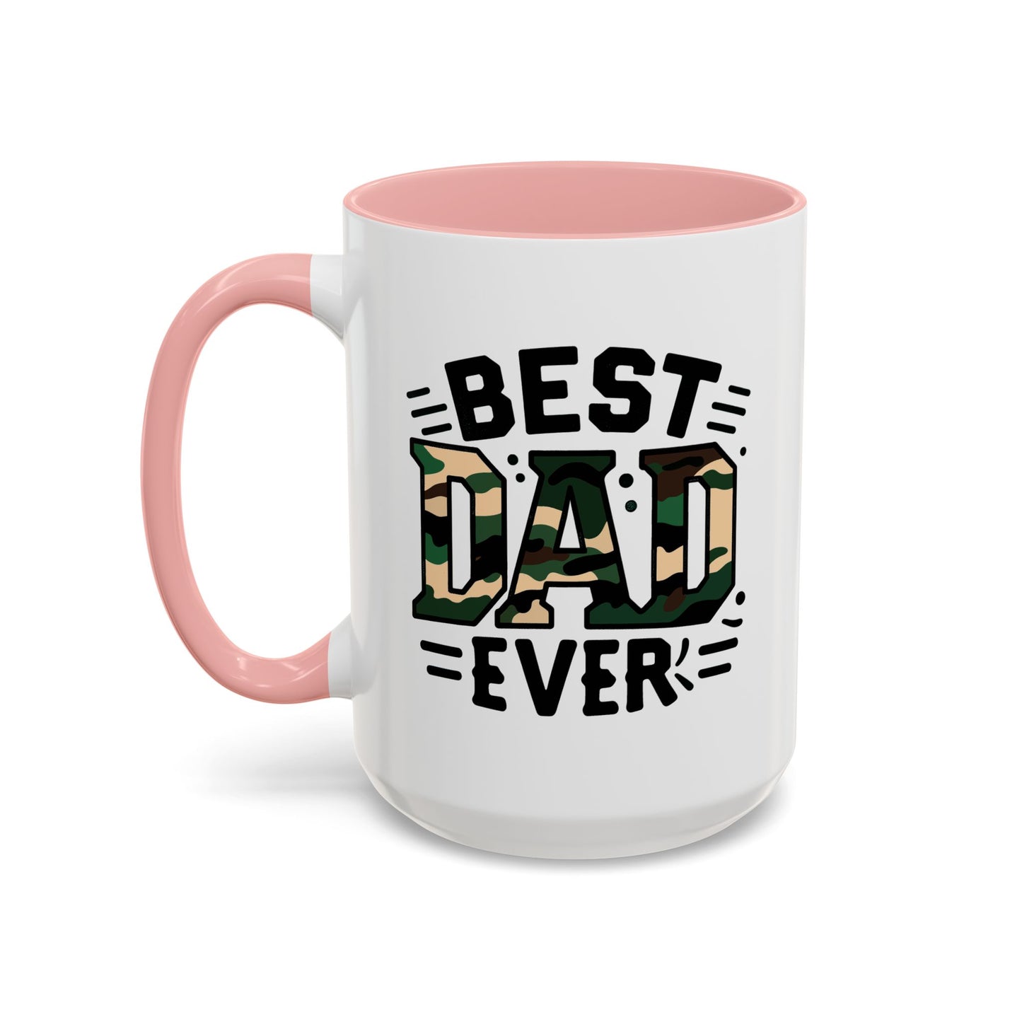 Father's Day Mug - Best Dad Ever Cammo