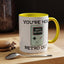 Birthday Mug - You're Retro Old