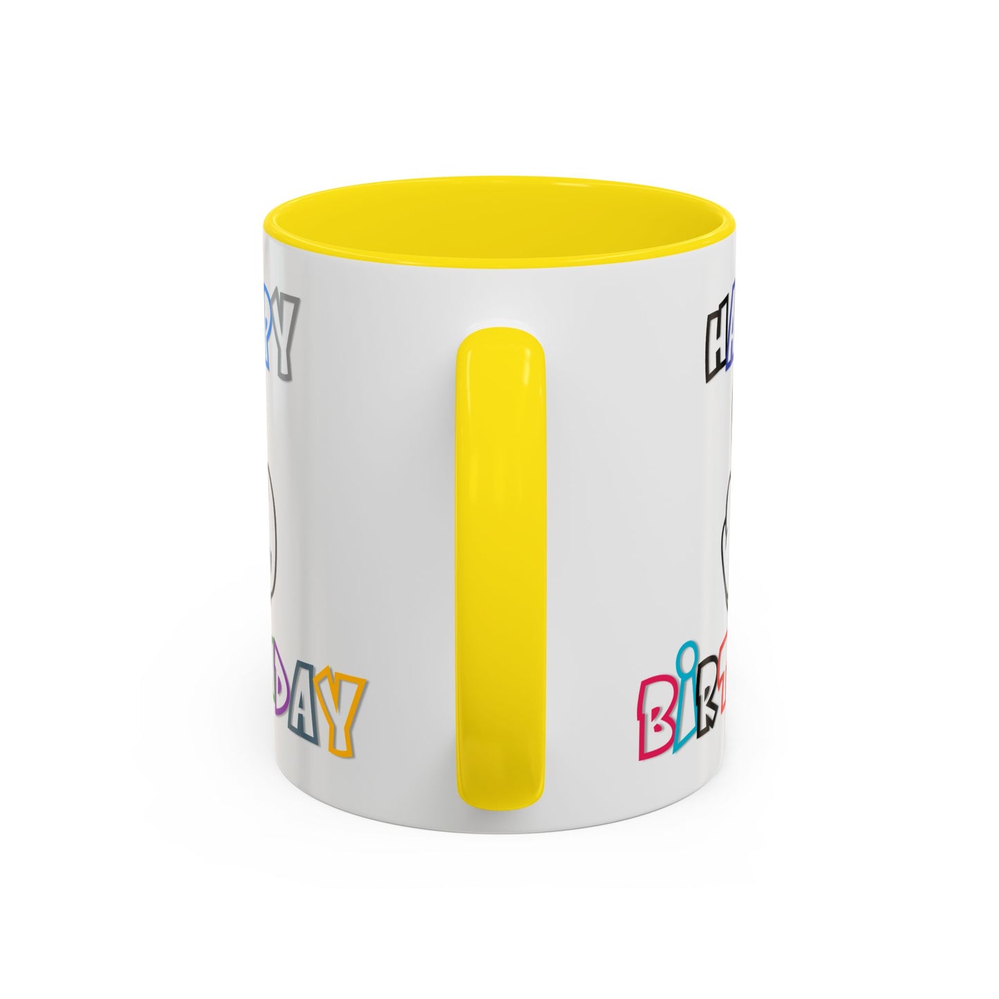 Adult Mug - Happy Birthday Middle Finger