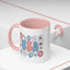 4th of July Mug - USA Preppy Floral
